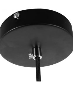 Alternative view of GloboStar® YVIE 01005 Μοντέρνο Industrial Κρεμαστό Φωτιστικό Οροφής Μονόφωτο Τσιμέντο Γκρι Καμπάνα Φ17 x Y20cm