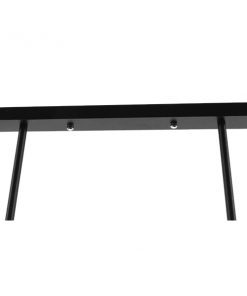 GloboStar® REGAL 01009 Vintage Industrial Φωτιστικό Οροφής Τρίφωτο Μαύρο Ράγα Μ113 x Π26 x Υ85cm 21 01009 007