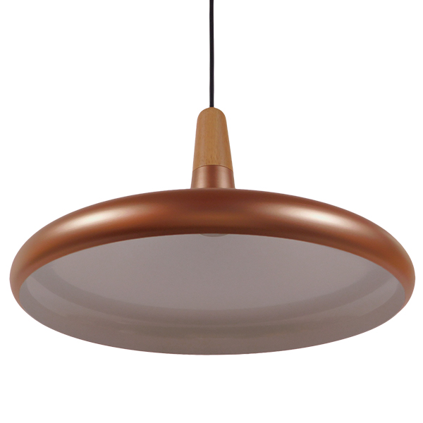 GloboStar® FERCLA 01223 Μοντέρνο Κρεμαστό Φωτιστικό Οροφής Μονόφωτο Χάλκινο Μεταλλικό Καμπάνα Φ39 x Y23cm 6 GloboStar® FERCLA 01223 Μοντέρνο Κρεμαστό Φωτιστικό Οροφής Μονόφωτο Χάλκινο Μεταλλικό Καμπάνα Φ39 x Y23cm - Image 4