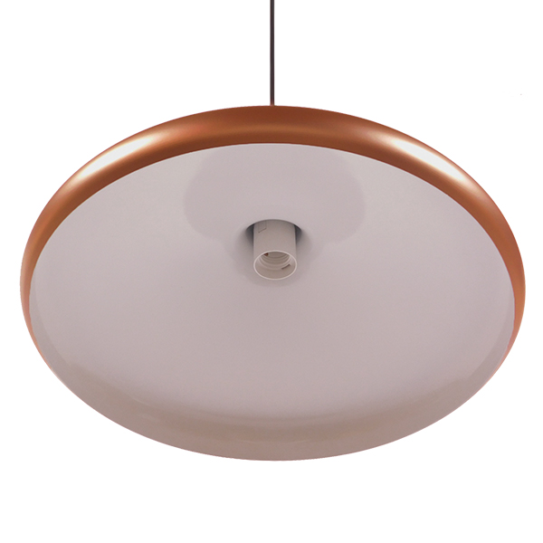 GloboStar® FERCLA 01223 Μοντέρνο Κρεμαστό Φωτιστικό Οροφής Μονόφωτο Χάλκινο Μεταλλικό Καμπάνα Φ39 x Y23cm 7 GloboStar® FERCLA 01223 Μοντέρνο Κρεμαστό Φωτιστικό Οροφής Μονόφωτο Χάλκινο Μεταλλικό Καμπάνα Φ39 x Y23cm - Image 5