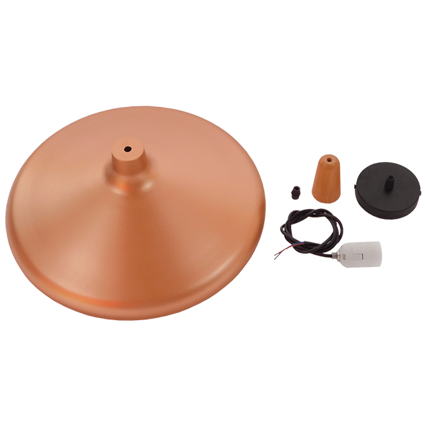 GloboStar® FERCLA 01223 Μοντέρνο Κρεμαστό Φωτιστικό Οροφής Μονόφωτο Χάλκινο Μεταλλικό Καμπάνα Φ39 x Y23cm 9 GloboStar® FERCLA 01223 Μοντέρνο Κρεμαστό Φωτιστικό Οροφής Μονόφωτο Χάλκινο Μεταλλικό Καμπάνα Φ39 x Y23cm - Image 7