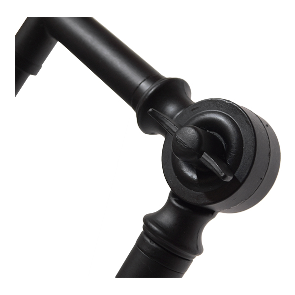 GloboStar® WYNGE 01101 Vintage Industrial Φωτιστικό Δαπέδου Μονόφωτο Μαύρο Μεταλλικό με Χρυσό Ντουί Φ26 x Υ174cm 10 GloboStar® WYNGE 01101 Vintage Industrial Φωτιστικό Δαπέδου Μονόφωτο Μαύρο Μεταλλικό με Χρυσό Ντουί Φ26 x Υ174cm - Image 8