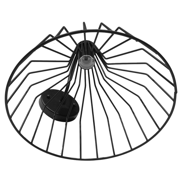 GloboStar® TRIUMPH 01117 Vintage Industrial Φωτιστικό Τοίχου Απλίκα Μονόφωτο Μαύρο Μεταλλικό Πλέγμα Καμπάνα Φ30 x Μ35 x Π30 x Υ32cm 7 GloboStar® TRIUMPH 01117 Vintage Industrial Φωτιστικό Τοίχου Απλίκα Μονόφωτο Μαύρο Μεταλλικό Πλέγμα Καμπάνα Φ30 x Μ35 x Π30 x Υ32cm - Image 5