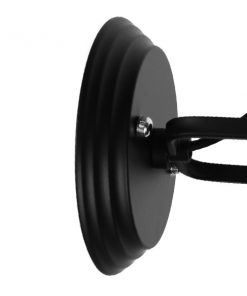 GloboStar® CELL 01118 Vintage Industrial Φωτιστικό Τοίχου Απλίκα Μονόφωτο Μαύρο Μεταλλικό Πλέγμα με Καμπάνα Φ27 x Μ33 x Π27 x Υ33cm 20 01118 9