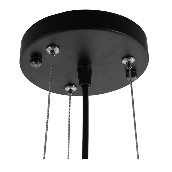 GloboStar® MELISSA 01158 Vintage Κρεμαστό Φωτιστικό Οροφής Μονόφωτο Μαύρο Μεταλλικό με Μπεζ Σχοινί Φ47 x Y70.5cm 10 GloboStar® MELISSA 01158 Vintage Κρεμαστό Φωτιστικό Οροφής Μονόφωτο Μαύρο Μεταλλικό με Μπεζ Σχοινί Φ47 x Y70.5cm - Image 8