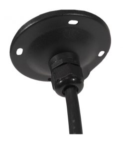 GloboStar® LOUVE 01178 Vintage Industrial Κρεμαστό Φωτιστικό Οροφής Μονόφωτο Ασημί Μεταλλικό Καμπάνα Φ39 x Y32cm 17 01178 8