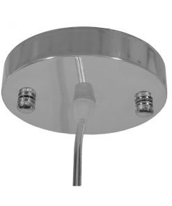 GloboStar® CRESCENT 01222 Vintage Κρεμαστό Φωτιστικό Οροφής Μονόφωτο Μπεζ Ξύλινο Ψάθινο Rattan Μ20 x Π20 x Υ35cm 16 01222roz