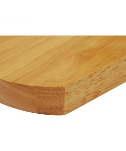 GloboStar® CHIARA 01241 Μοντέρνο Επιτραπέζιο Φωτιστικό Πορτατίφ Μονόφωτο Ξύλινο με Μπέζ Καπέλο Μ24 x Π16 x Υ25cm 22 01241 9