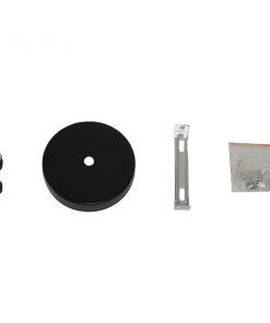 GloboStar® SEVILLE BLACK 01269 Μοντέρνο Κρεμαστό Φωτιστικό Οροφής Μονόφωτο Μαύρο Μεταλλικό Φ35 x Y33cm 20 01269 005