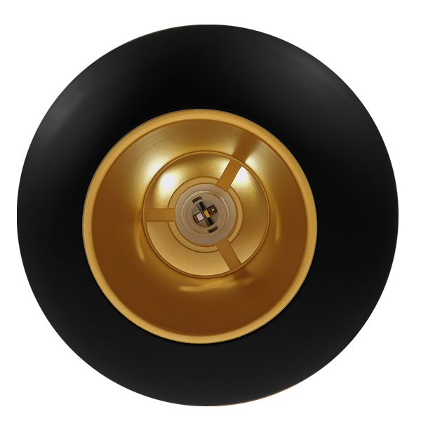 GloboStar® SEVILLE BLACK 01269 Μοντέρνο Κρεμαστό Φωτιστικό Οροφής Μονόφωτο Μαύρο Μεταλλικό Φ35 x Y33cm 9 GloboStar® SEVILLE BLACK 01269 Μοντέρνο Κρεμαστό Φωτιστικό Οροφής Μονόφωτο Μαύρο Μεταλλικό Φ35 x Y33cm - Image 7