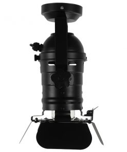 Alternative view of GloboStar® DETROIT 01372 Vintage Industrial Φωτιστικό Οροφής Μονόφωτο Μαύρο Μεταλλικό Μ23 x Π23 x Υ36cm