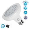Λάμπα LED E27 PAR30 Σποτ 12W 230V 1200lm 36° Ψυχρό Λευκό 6000k Dimmable GloboStar 01775