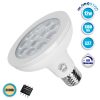 Λάμπα LED E27 PAR30 Σποτ 12W 230V 1160lm 36° Θερμό Λευκό 3000k Dimmable GloboStar 01777