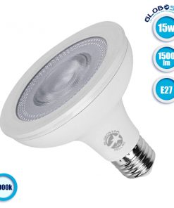 Λάμπα LED E27 PAR30 Σποτ 15W 230V 1500lm 12° Ψυχρό Λευκό 6000k GloboStar 01778