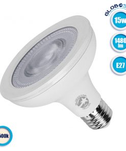 Λάμπα LED E27 PAR30 Σποτ 15W 230V 1480lm 12° Φυσικό Λευκό 4500k GloboStar 01779