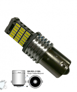 Λαμπτήρας 1156 45 SMD 4014 Can Bus 12v Ψυχρό 6000k GloboStar 04460