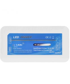 Alternative view of Ασύρματο LED Dimmer Τοίχου Αφής 2.4G RF για Ένα Group 12v (144w) - 24v (288w) DC GloboStar 04045