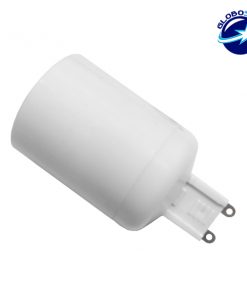 Πλαστικός Αντάπτορας από G9 σε E27 GloboStar 77394