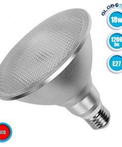 Λάμπα LED E27 PAR38 Σποτ 18W 230V 1200lm 120° Κόκκινο GloboStar 05575
