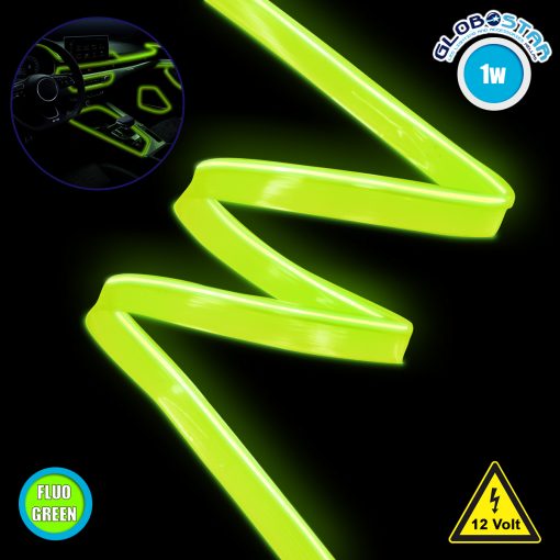 Εύκαμπτο φωτιζόμενο καλώδιο Neon Πράσινο Φωσφορούχο GloboStar 08002
