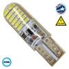 Λαμπτήρας T10 24 SMD Σιλικόνης Ψυχρό Strobe GloboStar 08340 2 08340 01