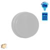 LED Panel Οροφής Πλαφονιέρα 12W 230V 970lm 180° Αδιάβροχο IP54 Θερμό Λευκό 3000k GloboStar 05563