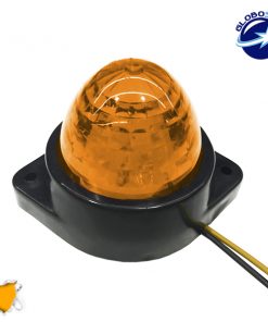 LED Πλευρικά Φώτα Όγκου Φορτηγών BULLET Αδιάβροχο IP66 6 SMD 24 Volt Πορτοκαλί GloboStar 75484