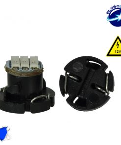 Λαμπτήρας LED T4.2 3 SMD 4014 12 Volt Μπλε GloboStar 14503