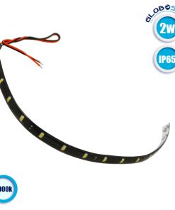 LED Ταινία 30cm με 15 SMD 2835 Αδιάβροχη Ψυχρό Λευκό GloboStar 14640