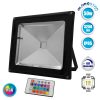 Προβολέας LED 50W 230V 3250lm 120° Αδιάβροχος IP65 με Ασύρματο Χειριστήριο RGB GloboStar 62003