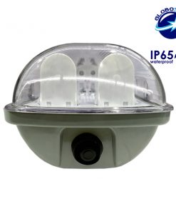 2 x 120cm Πλαστικό Σκαφάκι για Λάμπα Φθορίου LED Τροφοδοσίας Ενός Άκρου Αδιάβροχο IP65 GloboStar 40007 13 1dbe5b globostar ip65 t8 2 lamps fixture