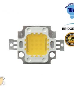 Υψηλής Ισχύος COB LED BRIDGELUX 10W 9-11V 950lm Θερμό Λευκό 3000k GloboStar 46303