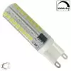 Λάμπα LED G9 72 SMD 2835 Σιλικόνης 5.5W 230V 510lm 320° Φυσικό Λευκό 4500k Dimmable GloboStar 99380