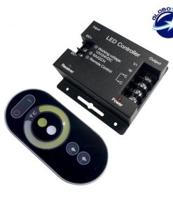Ασύρματο LED Dimmer CCT με Χειριστήριο Αφής 2.4G 12v (144) - 24v (288w) GloboStar 77408