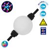 20 Τεμάχια x LED Magic Digital Μπάλες Φ5 CM RGBW 1.5W 12V GloboStar 30543