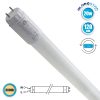Λάμπα LED Τύπου Φθορίου T8 Γυάλινη Τροφοδοσίας Ενός Άκρου 120cm 20W 230V 1900lm 320° Θερμό Λευκό GloboStar 32681