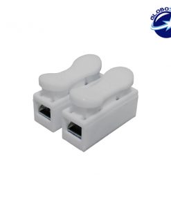 Διπλή Κλέμα για καλώδιο χωρίς βίδες GloboStar 02555