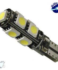 Λαμπτήρας LED T10 Can Bus με 9 SMD 5050 Ψυχρό Λευκό GloboStar 37440