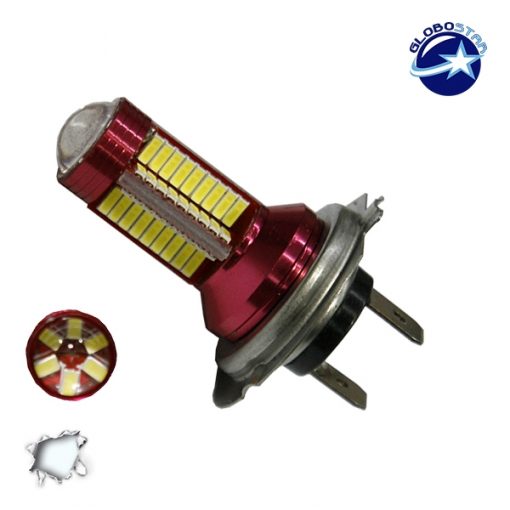 Λαμπτήρας LED H7 Can Bus με 78 SMD 4014 12v 6000k GloboStar 40186