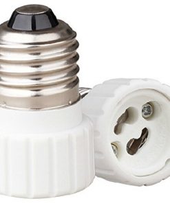 Πλαστικός Αντάπτορας από E27 σε GU10 GloboStar 02710 15 41lwf ro29l