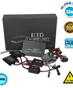 Σετ Φωτισμού Xenon 35 Watt H8 Slim Ballast 8000k GloboStar 42251