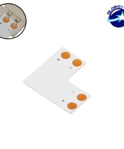 Connector L για Ταινία LED 7.2 & 14.4 Watt GloboStar 42550