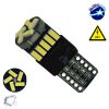 Λαμπτήρας LED T10 Can Bus με 15 SMD 4014 Samsung Chip 24v 6000k GloboStar 05483