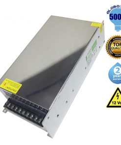 LED Ρυθμιζόμενο Τροφοδοτικό DC Switching 500W 12V 41.6 Ampere IP20 GloboStar 77467