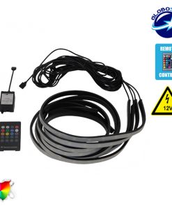 Ασύρματο Εξωτερικό ΚΙΤ RGB για Φωτισμό Αυτοκινήτου GloboStar 54344