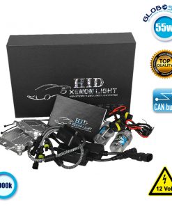 Σετ Φωτισμού Xenon Can Bus 55 Watt 12 Volt H1 Slim Ballast 6000k GloboStar 47390