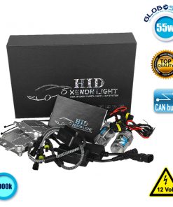 Σετ Φωτισμού Xenon Can Bus 55 Watt 12 Volt H3 Slim Ballast 8000k GloboStar 47399