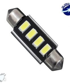 Σωληνωτός LED 39mm Can Bus με 4 SMD 5630 Ψυχρό Λευκό GloboStar 40158