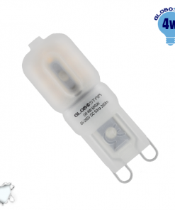 Λάμπα LED G9 4W 230V 390lm 320° Ψυχρό Λευκό 6000k GloboStar 07420