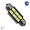 Σωληνωτός LED 36mm Can Bus με 6 SMD 5630 Ψυχρό Λευκό GloboStar 40156